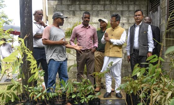 भारत कोष की मदद से डोमिनिका में जलवायु सहनक्षमता और सतत विकास में मदद